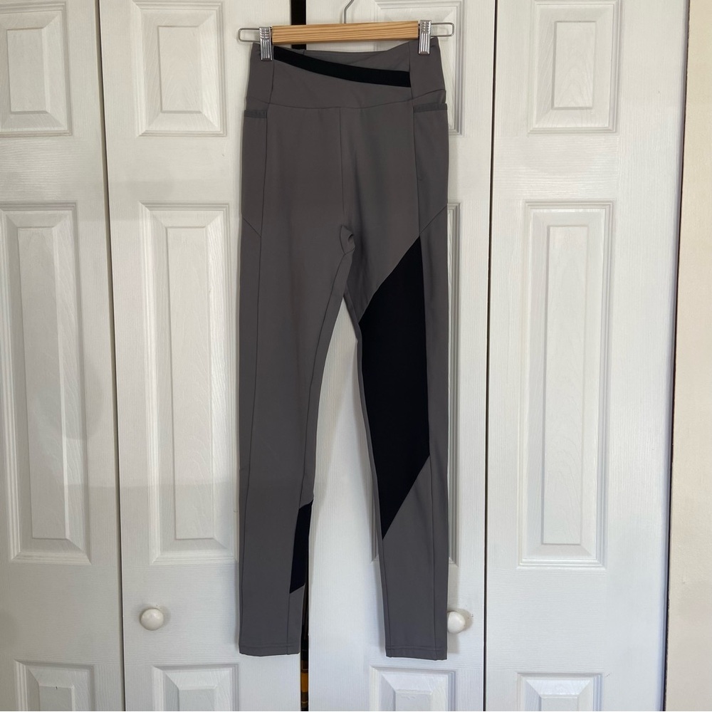 Gymshark Gray and Black Leggings, Women’s size S